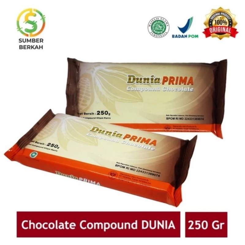 

Coklat Batang Dunia Prima Compound 250g