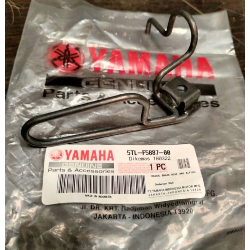 Bracket breket pegangan selang rem mio sporty