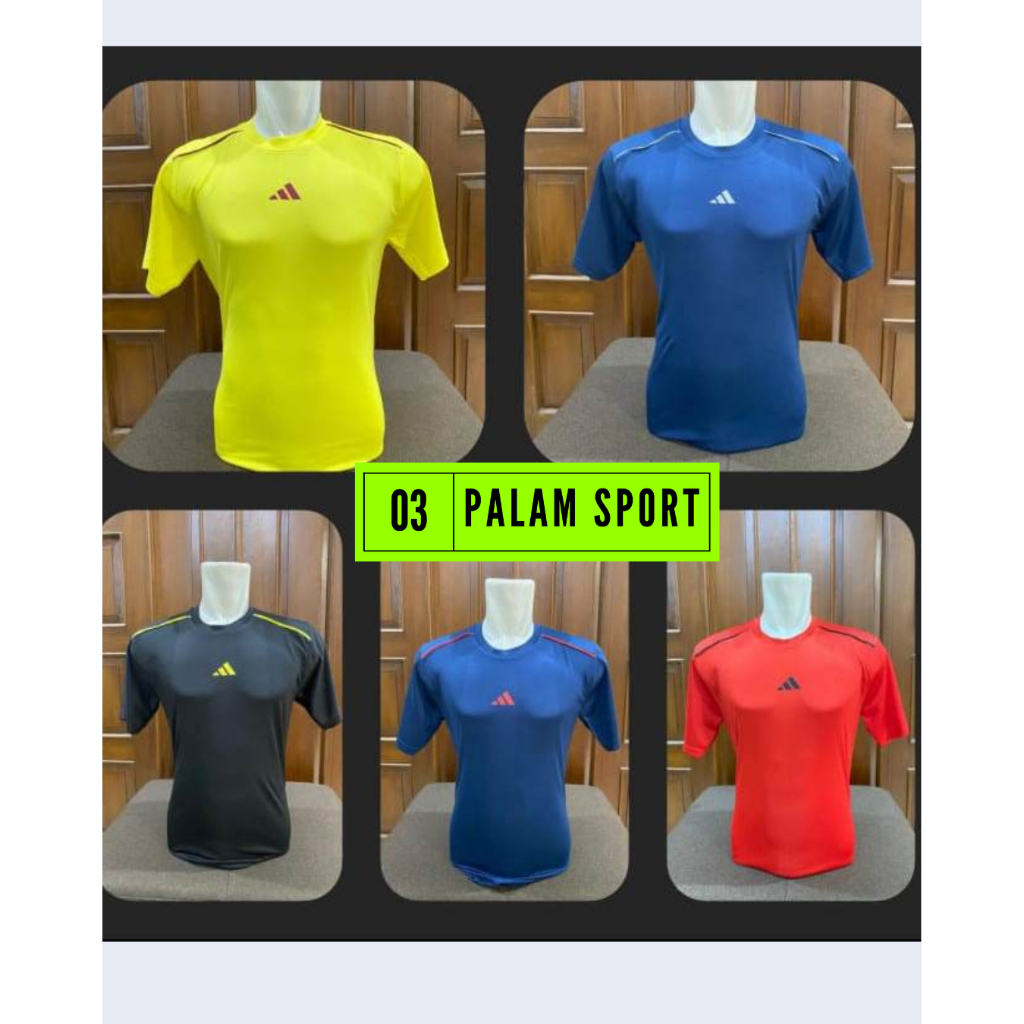BAJU KAOS FUTSAL VOLLY POLOS