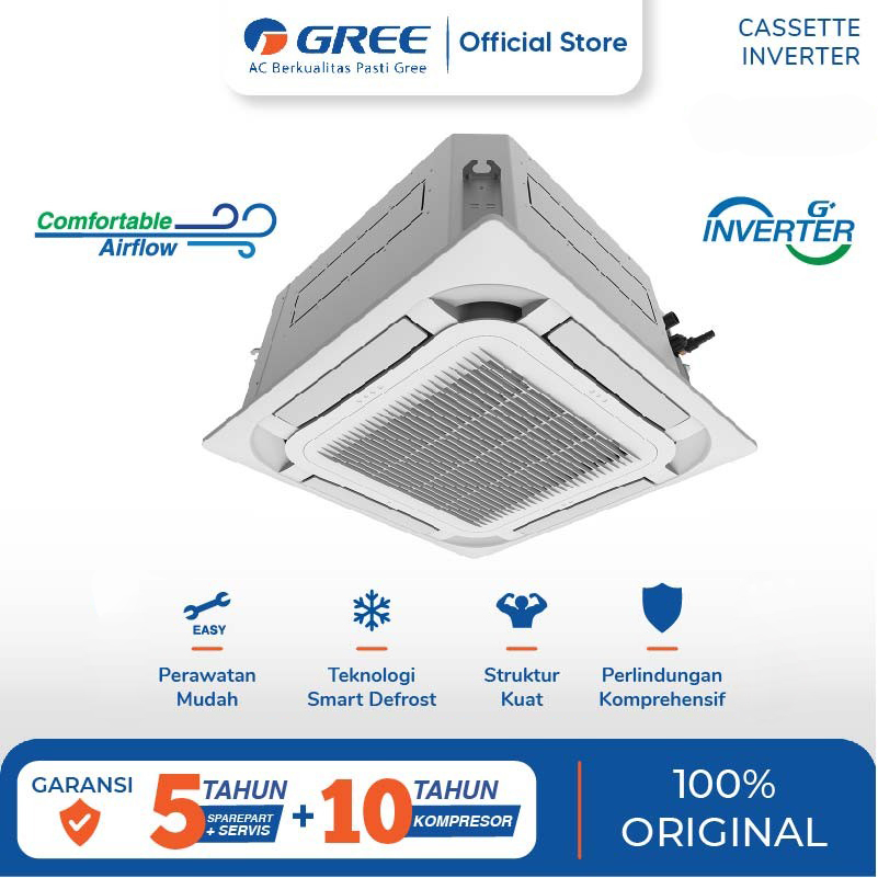 GREE GULD50T1/A-S AC CASSETTE INVERTER 2 PK 1 PHASE