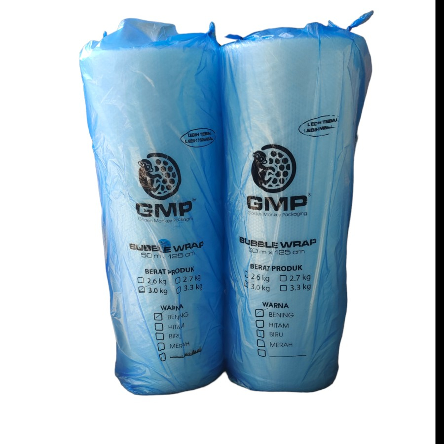 

Bubble Wrap GMP 3kg 125cm x 50m