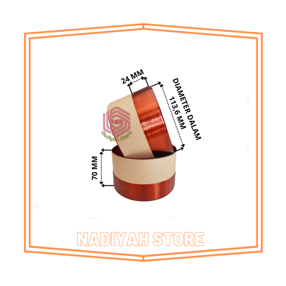 SPOL SPIKER 4,5INCHI SPUL SPEAKER 18IN 113,6MM SEPUL 18 INCHI 113MM BERKUALITAS