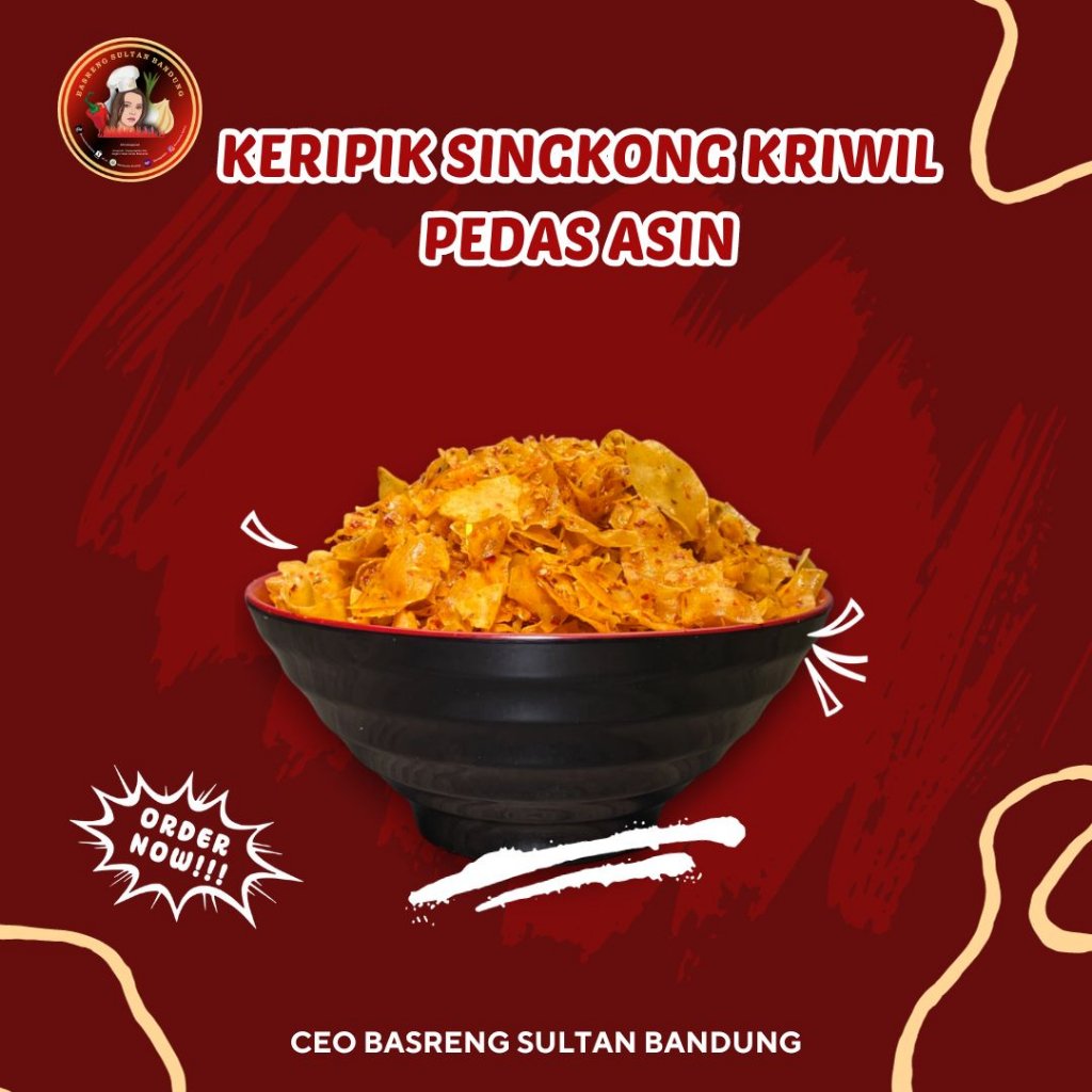 

Nafariz724 Keripik Singkong Kriwil Sultan Bandung - 500Gr