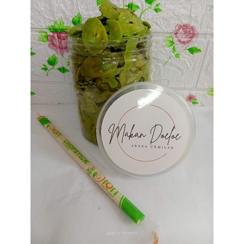 

MAKAN DOELOE Keripik Pisang Matcha Lumer 250gr II 800ml free sumpit + tusuk gigi