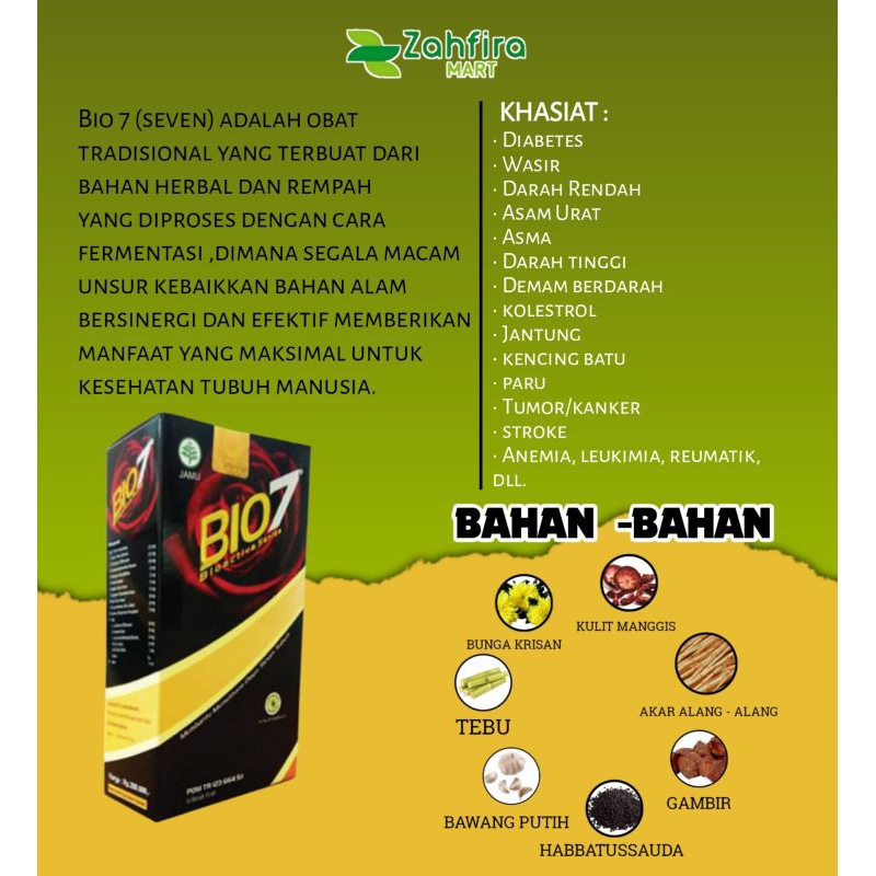 Bio 7 | bio seven obat herbal