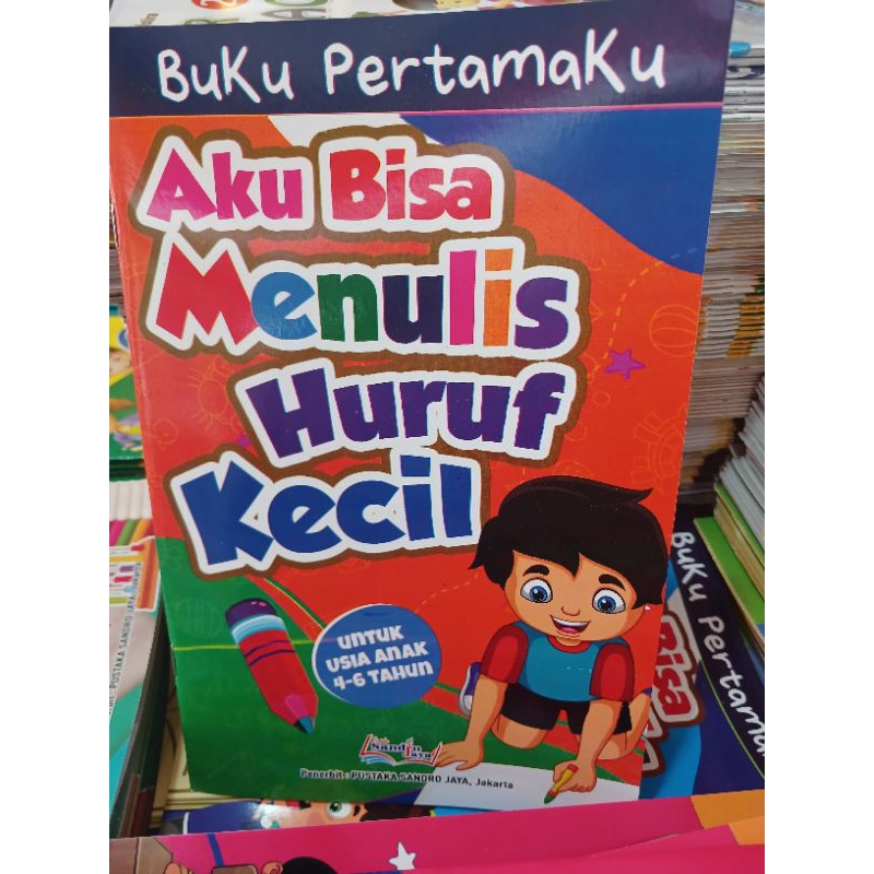 BUKU BELAJAR MENULIS HURUF KECIL