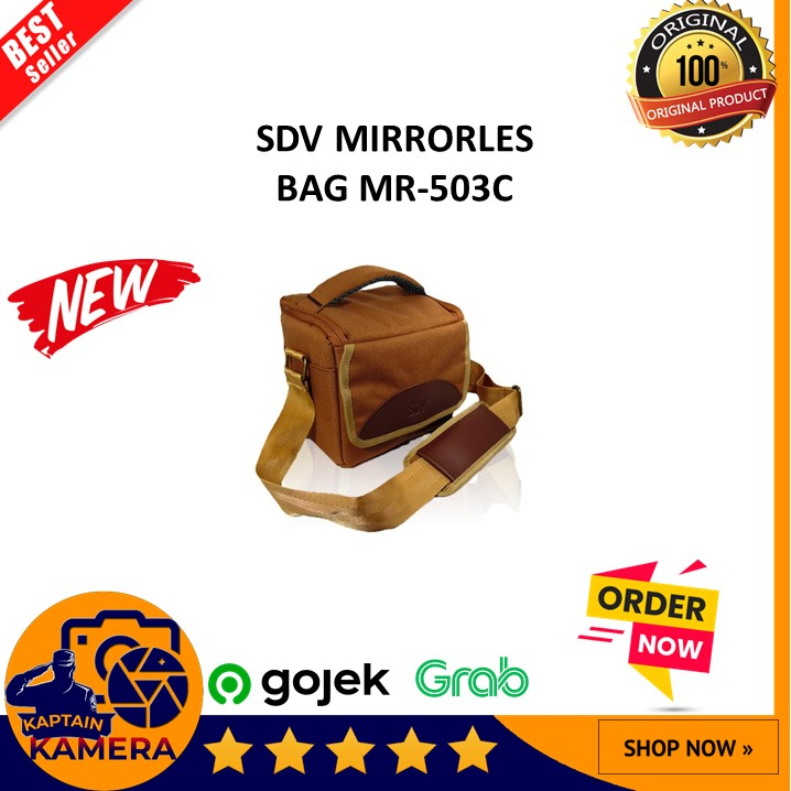 SDV MR 503C Tas Kamera Mirrorless - Pocket - Tas Selempang Kamera