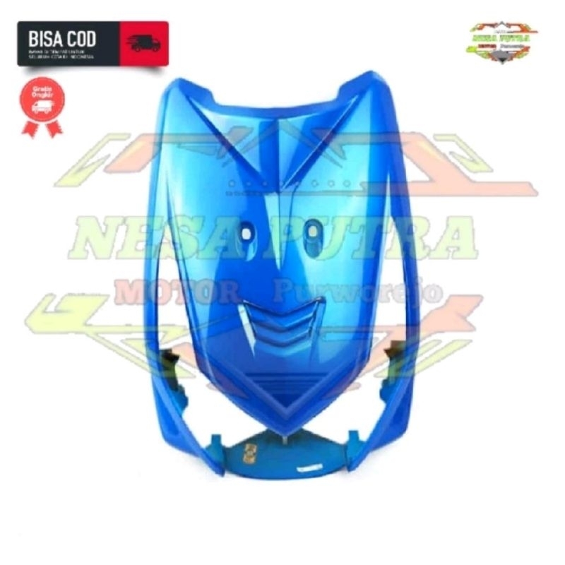 Cover Tameng Depan beat karbu biru win