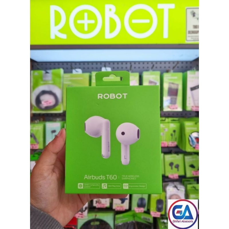 Airbuds Wireless Robot T60
