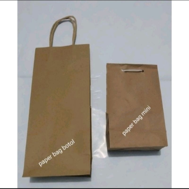 

paper bag mini & botol