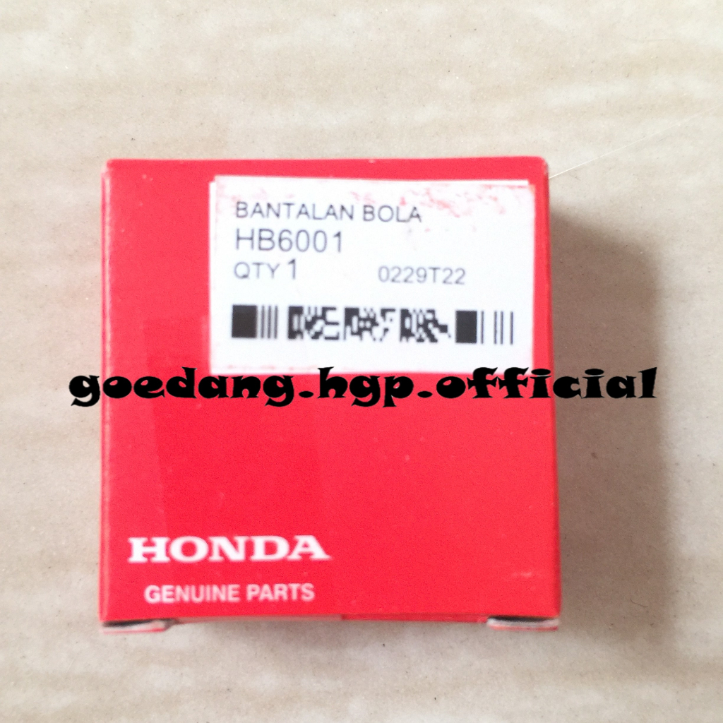 Bearing Ball HB6001 ORIGINAL AHM HB6001