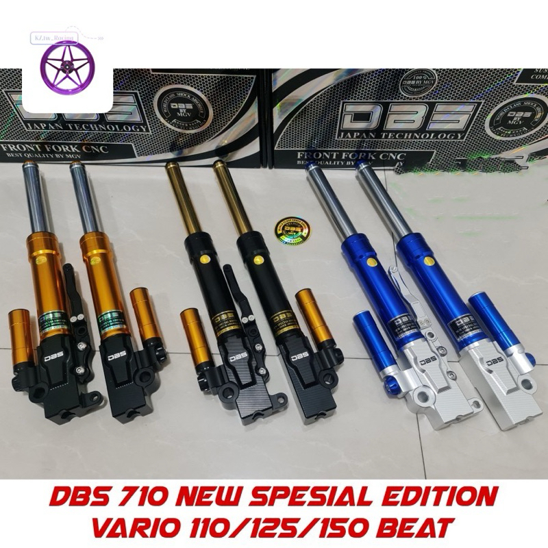 Tabung Shock Depan DBS 710 / Shockbreaker Shock Depan Vario_Beat_Scoopy
