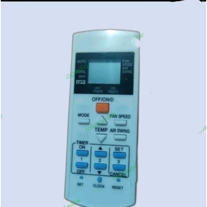 remote AC panasonic remot panasonik r22 r32 tipe lama