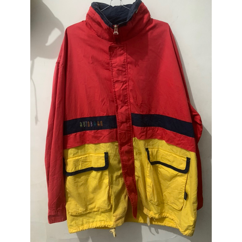 Color block Vintage Autobahn Germany Jacket