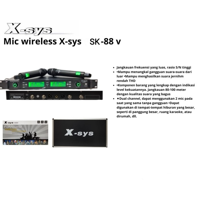 XSYS SK88V Mic Wireless Microphone - SK-88-V