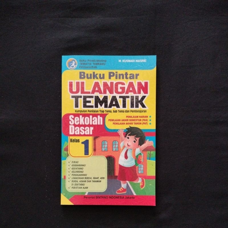 

buku pintar ulangan tematik dari tema 1 sampe 8 untuk SD/MI kelas 1