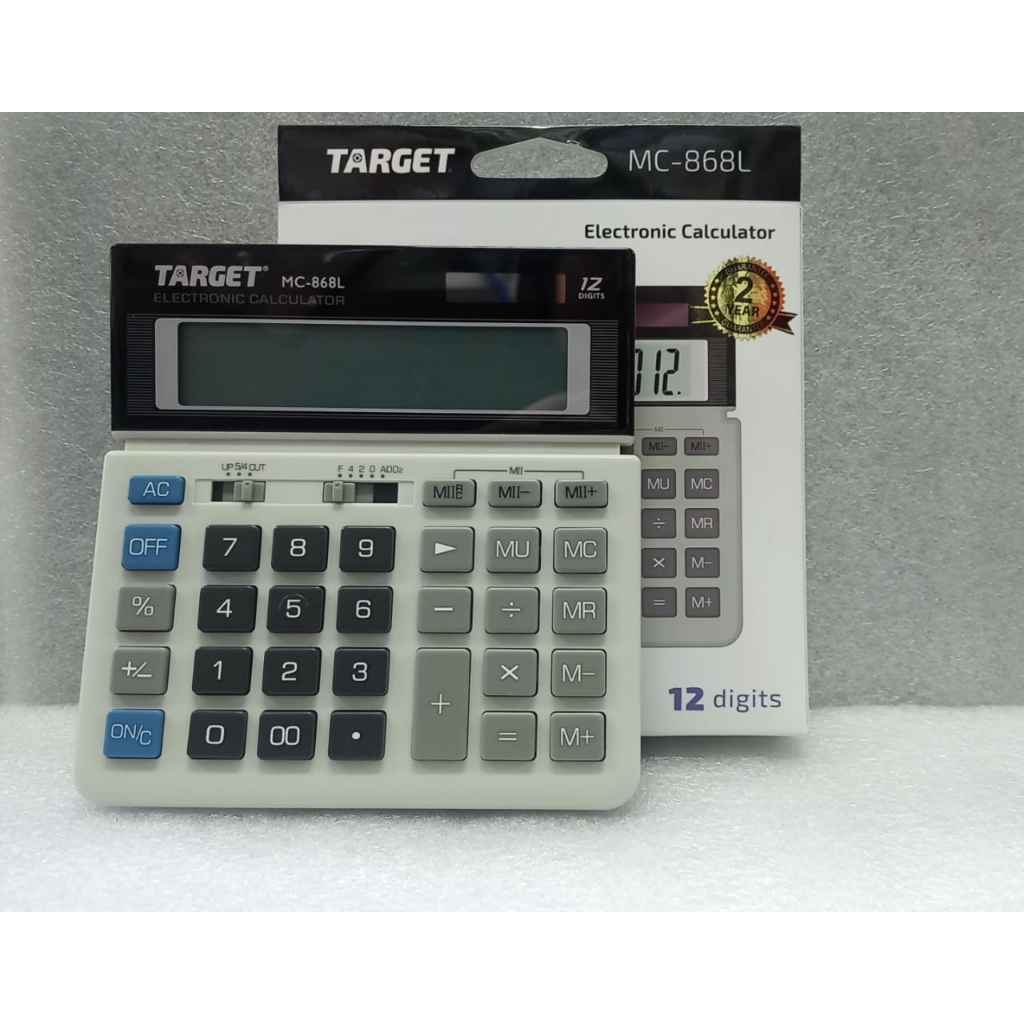 

Kalkulator 12 Digits - Target MC-868 L