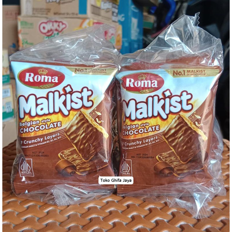 

Roma Malkist Coklat 1000an isi 2 keping 1 renteng isi 10 pcs Termurah Terlaris