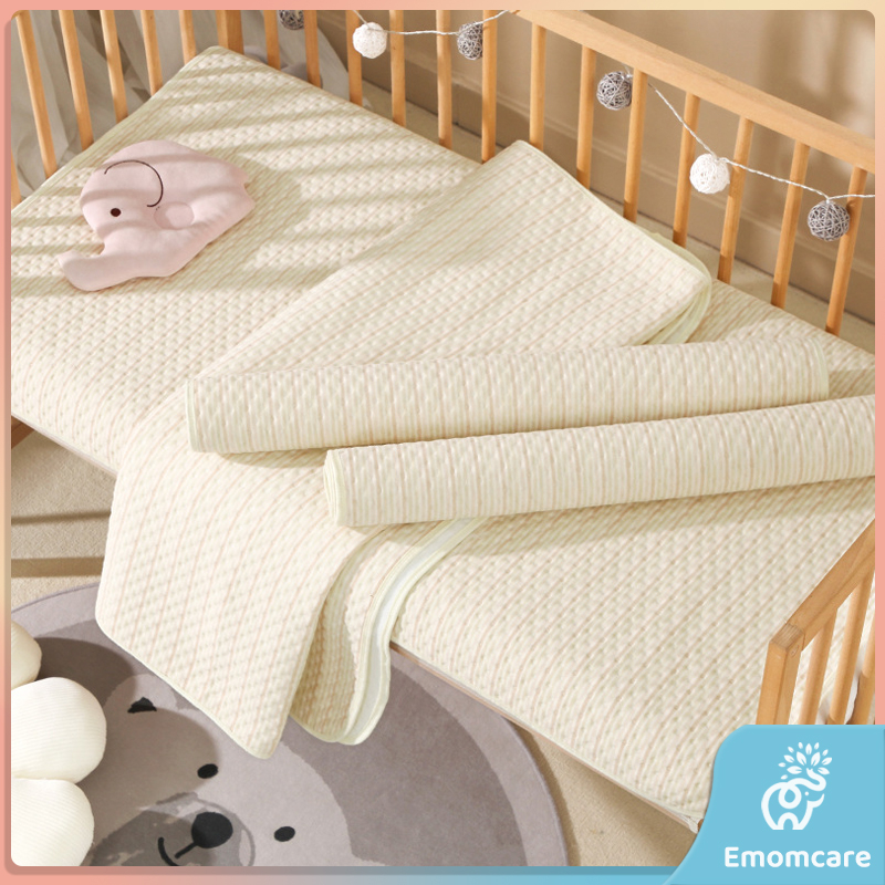 Perlak Alas Ompol Bayi Katun Waterproof  Perlak Alas Bayi Ganti Popok kain Waterproof Changing Pad /