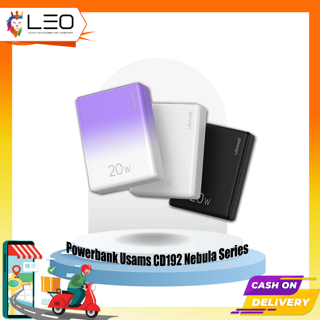 Usams CD192 Powerbank Nebula Series 10000mAh