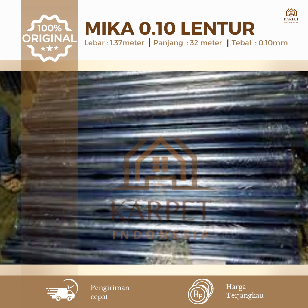 

Plastik mika bening lentur 0.10mm Roll Panjang 35 Meter Untuk taplak Meja, Bungkus Souvenir, Hampers, Tas dari Plastik Mika, sampul buku