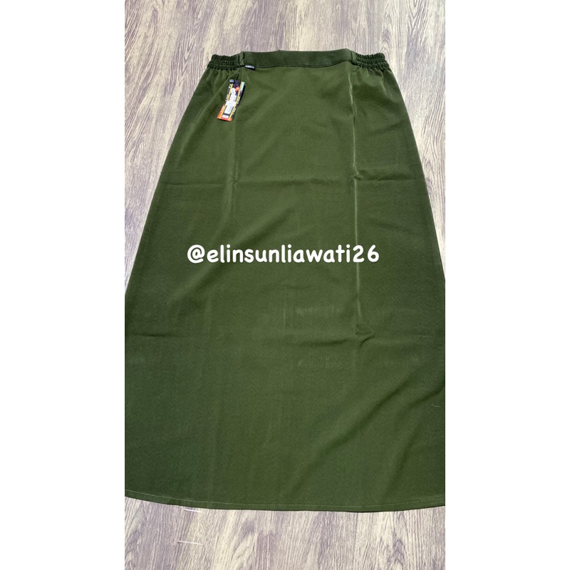 ROK KURNIA YS ORIGINAL ROK HIJAU ARMY FORMAL