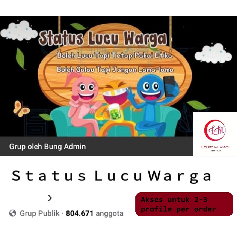 Sewa Grup Facebook Anggota 805K Followers REAL Aktif