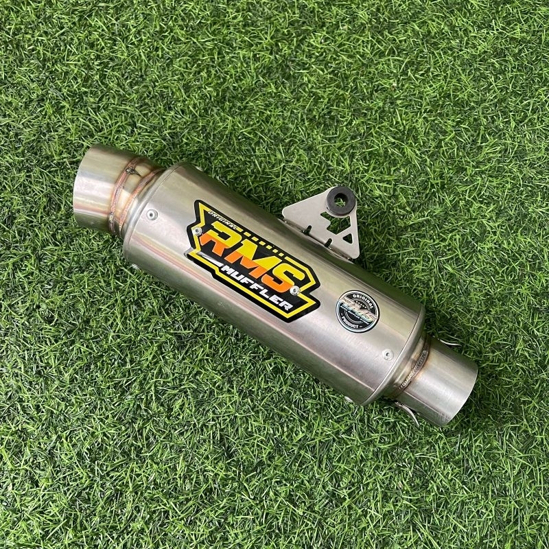 Knalpot rms muffler original kompetisi cp3 sarangan full inlet 50mm
