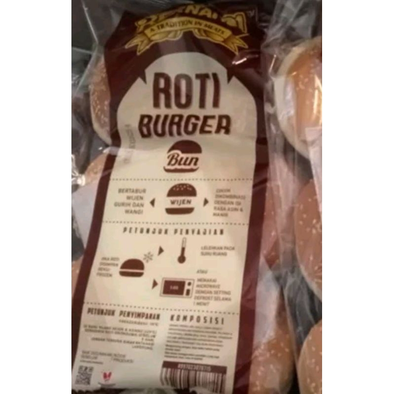 

Roti Burger Bun BND wijen 6pc