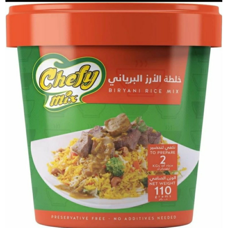 

Bumbu Nasi Biryani/biryani impor Asli Mesir | Kemasan Box | 110 gram