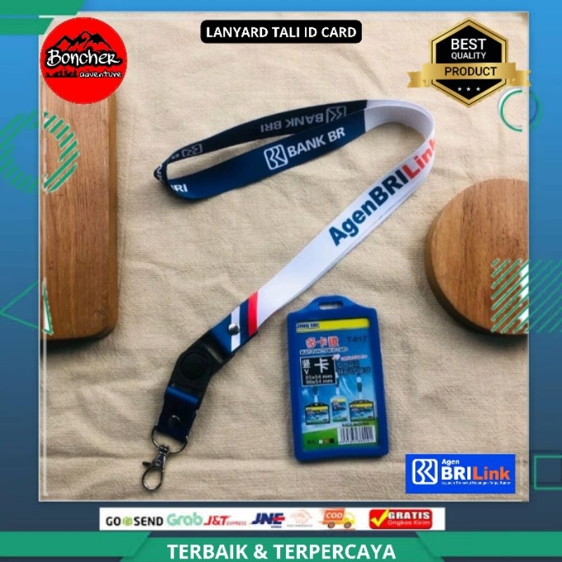 

agen brilink bank bri Lanyard Tali Gantungan Printing 2 Sisi