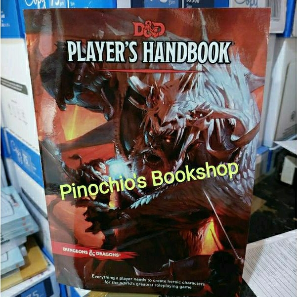 Buku Novel Dungeons & Dragons 5e Player's Handbook
