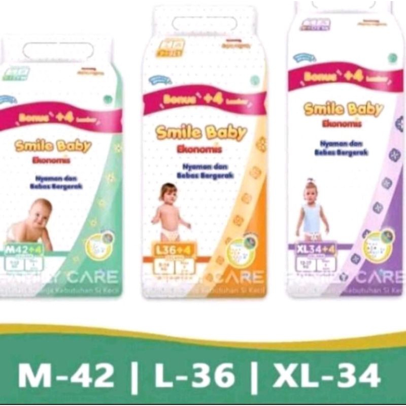GooN Smile Baby Ekonomis M42+4/L36+4/XL34+4 ( PAKET 2 BALL )