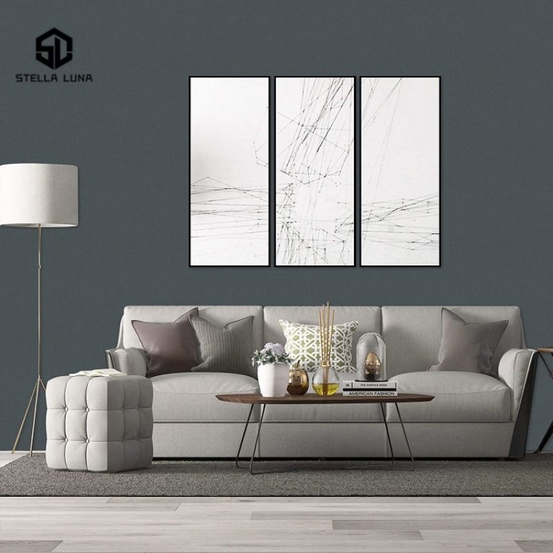 Wallpaper Sticker Dinding Polos Abu-Abu Tua (Dark Grey)