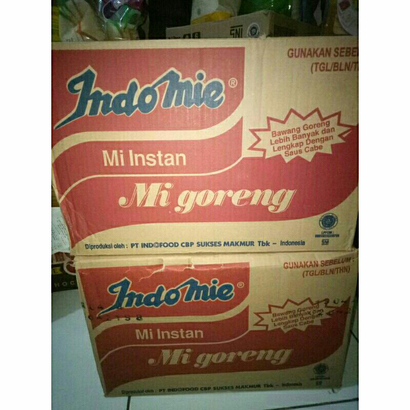 

Indomie Goreng 1Dus/Karton isi 40pcs