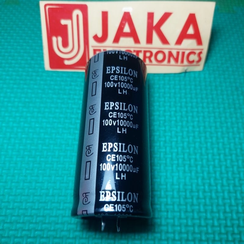 Kapasitor elko elco Epsilon 100v 10000uf original