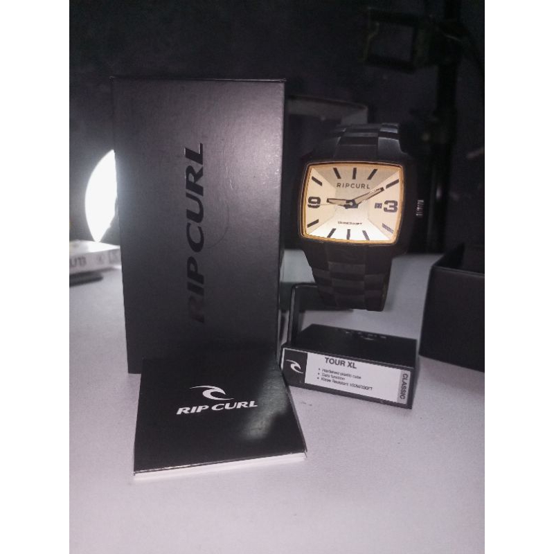 JAM TANGAN RIPCURL TOUR XL GOLD ORI
