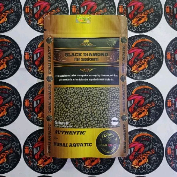 100% ORIGINAL Pelet Black Diamond BD Bunga Channa Maru(NEW PACK)