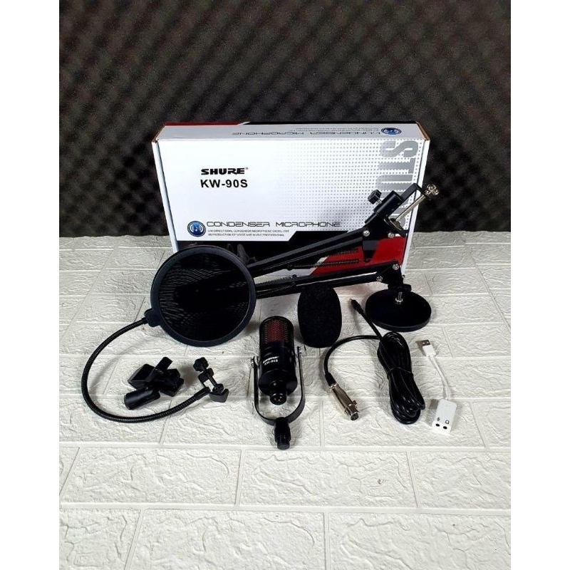 MIC CONDENSOR SHURE KW-90S