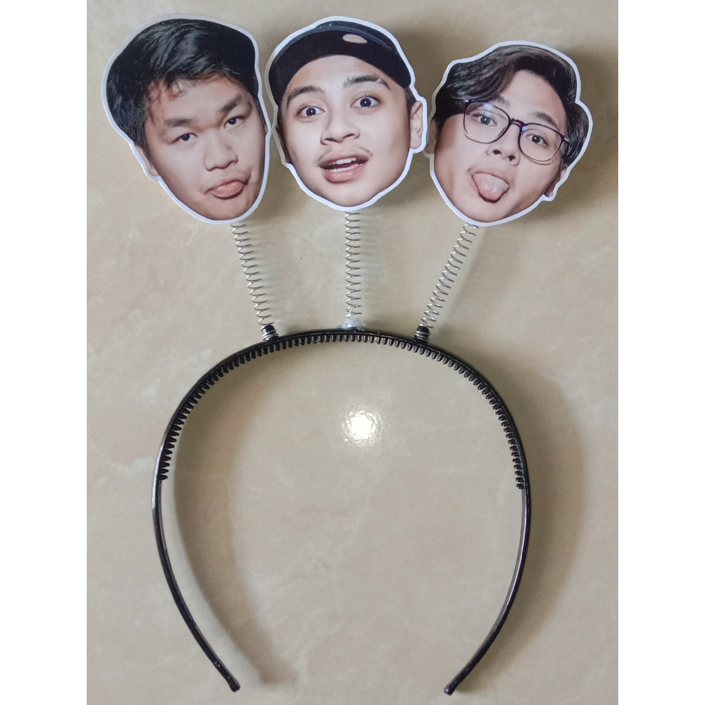 ((3 TUING / PER)) Ready Custom Bando Tuing Tuing / Bando Per Merchandise Headband KPOP  Konser / Ban