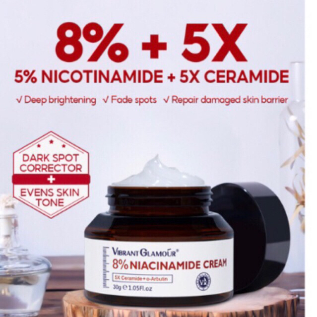 ( BPOM) VIBRANT GLAMOUR NIACINAMIDE 8% CREAM