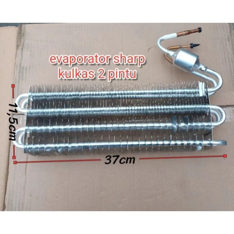 evaporator kulkas sirip Sharp 2pintu original