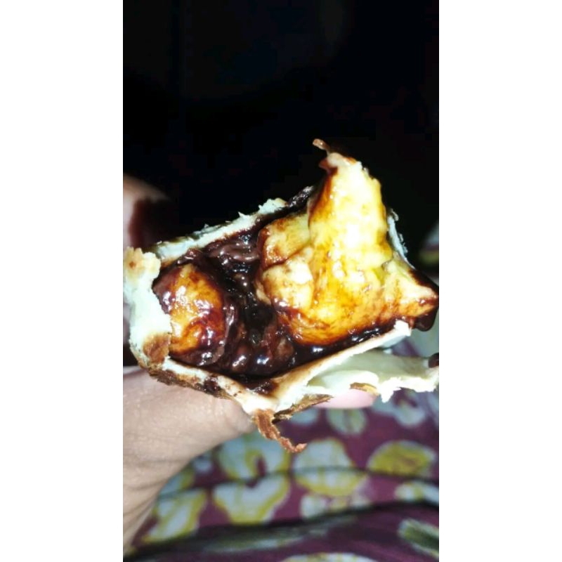 

Kebab pisang coklat frozen