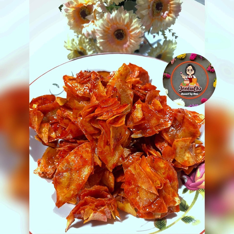 

Keripik Singkong Pedas Balado 500gr