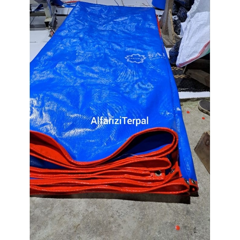 TERPAL TENDA PLASTIK 4 meter x 6 meter