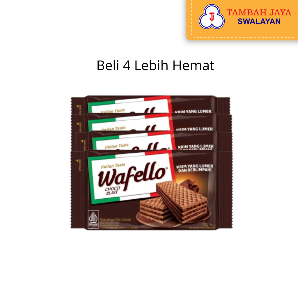 

Wafello Wafer Italian Choco Blast 43gr (banded)