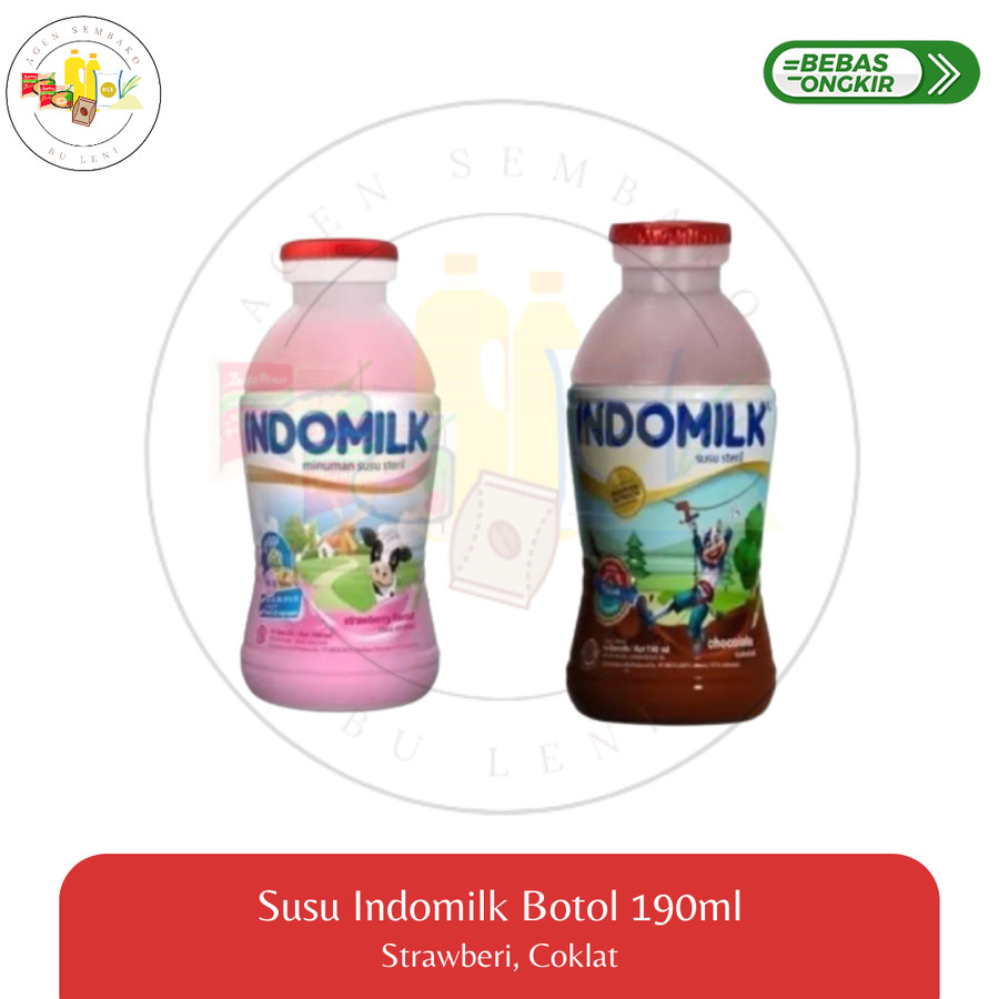 

Susu Indomilk Botol 190mL