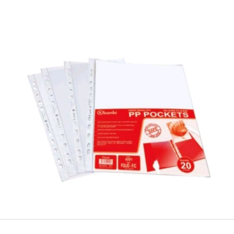 

PP pocket bambi folio 5221 Folio isi 20