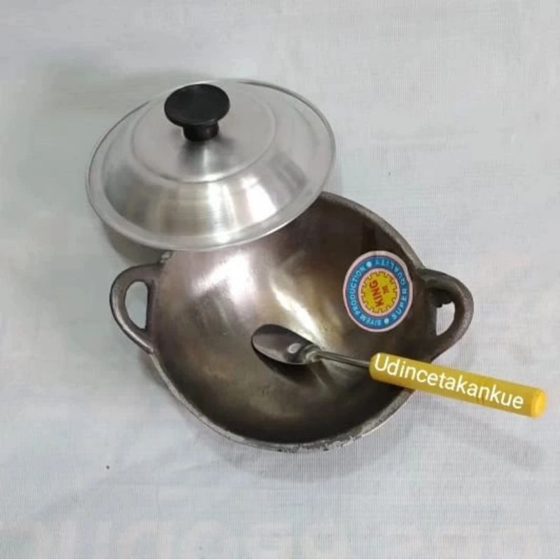 Wajan Kuali Serabi Kue Cucur Kuali Besi Tebal