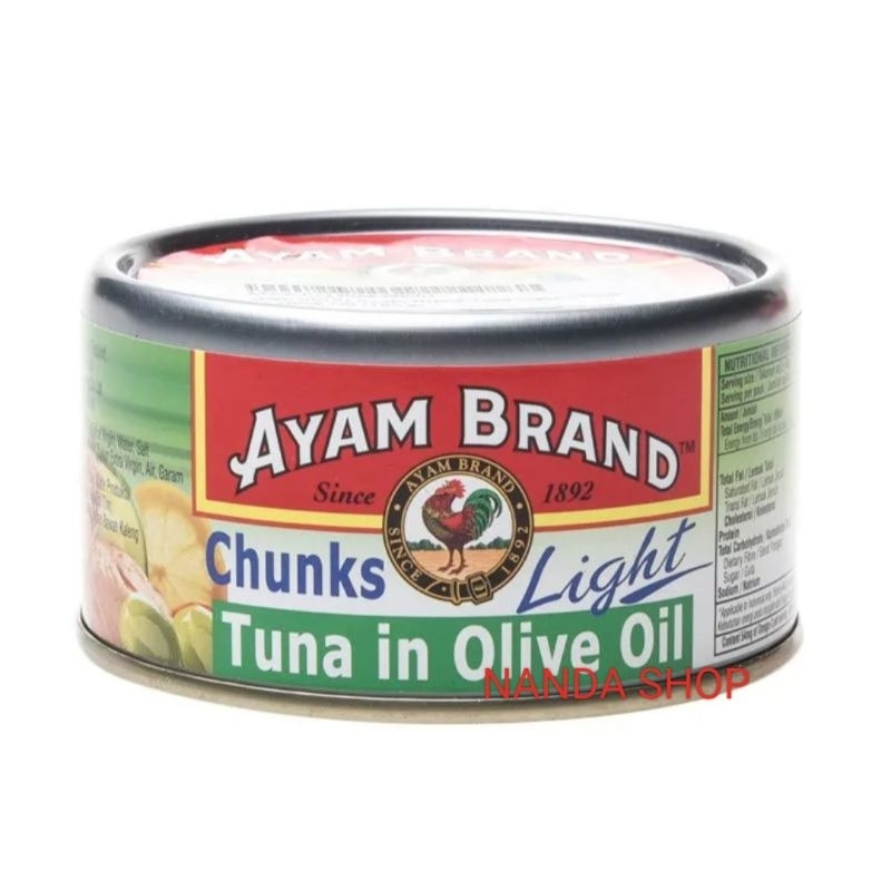 

AYAM BRAND Tuna chunk in olive oil